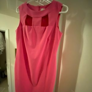 Sleeveless cut-out dress